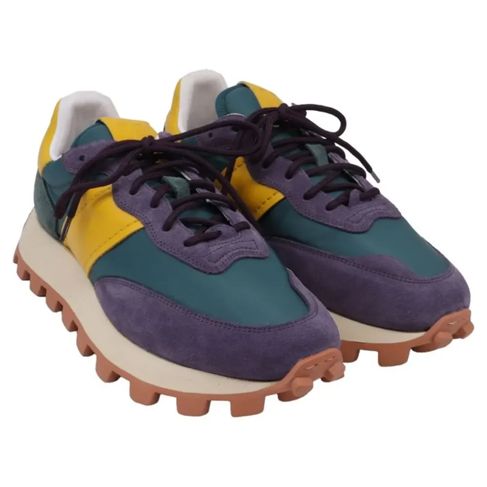 Tod's 1T Low-Top Sneakers in Multicolor Suede